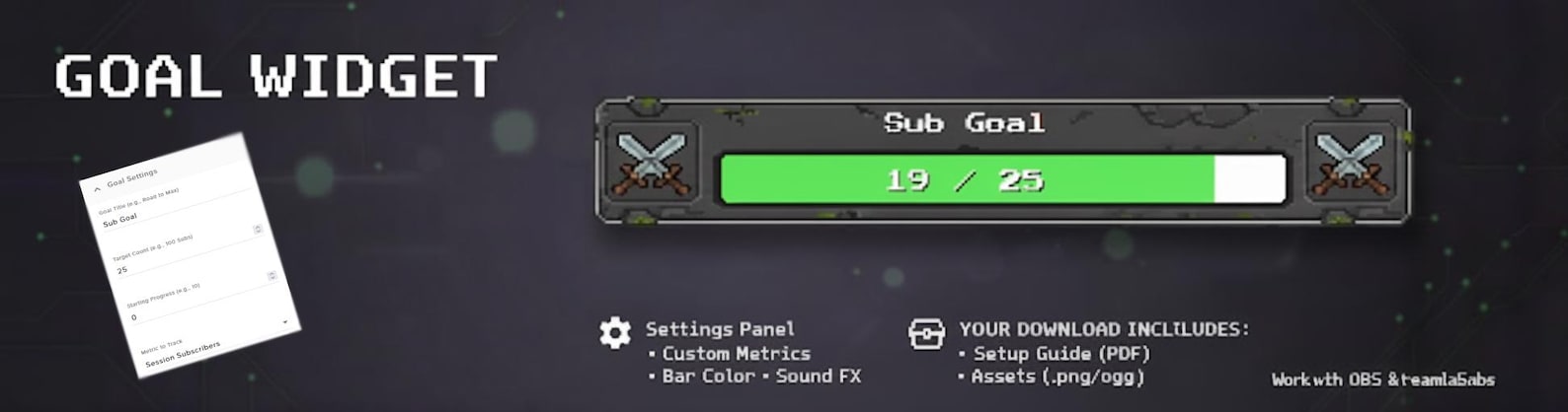 OSRS Level Up Goal Bar Preview
